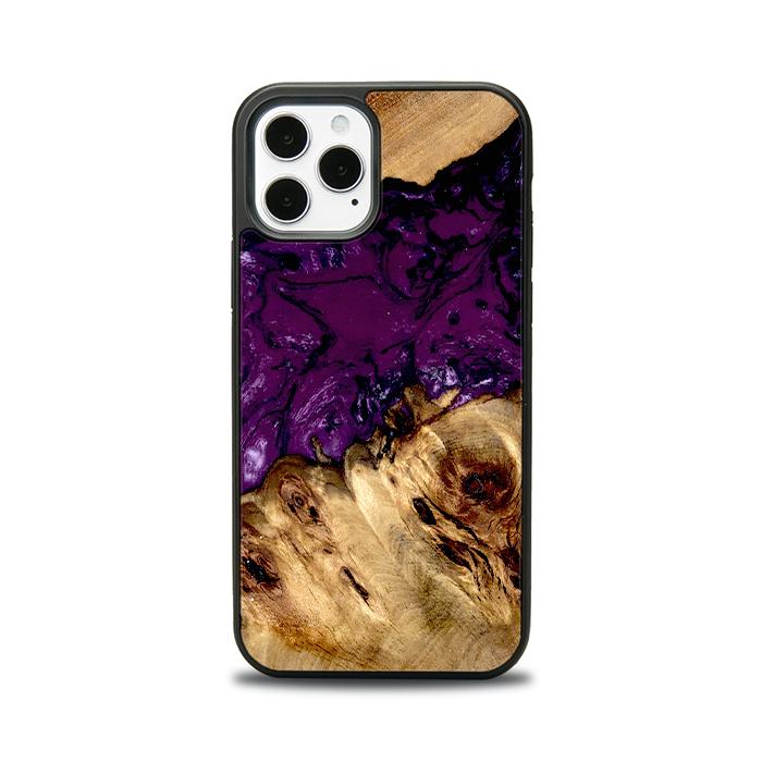 iPhone 12 Pro Handyhülle aus Harz und Holz - Synergy#D113