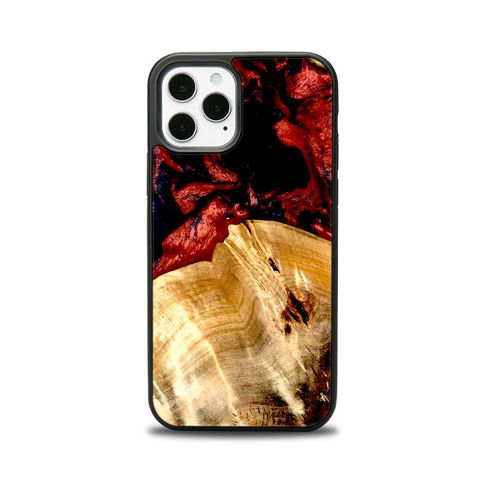iPhone 12 Pro Handyhülle aus Harz und Holz - Synergy#D117