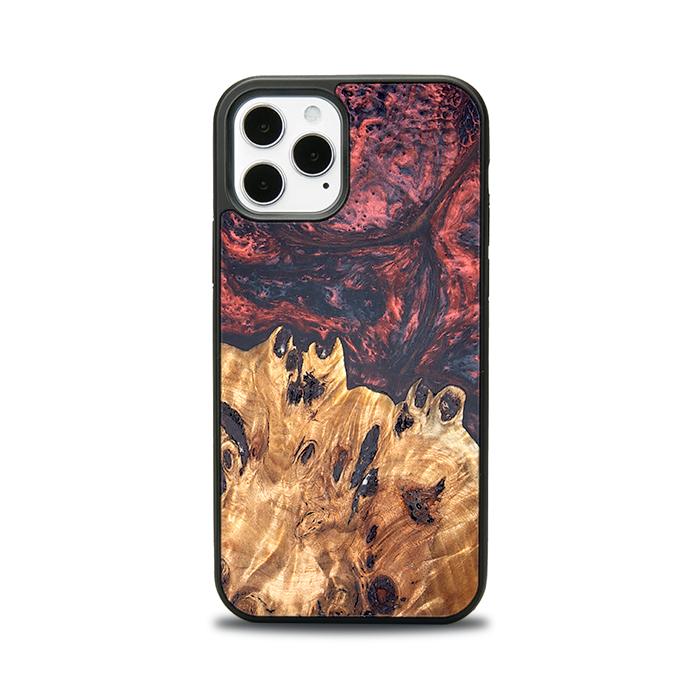 iPhone 12 Pro Handyhülle aus Harz und Holz - Synergy#D118