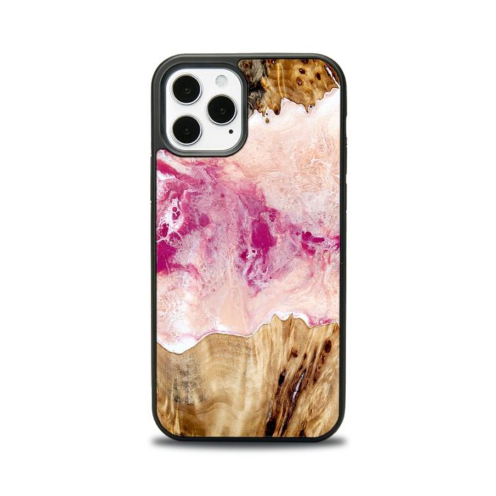 iPhone 12 Pro Handyhülle aus Harz und Holz - Synergy#D119