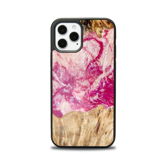 iPhone 12 Pro Handyhülle aus Harz und Holz - Synergy#D123