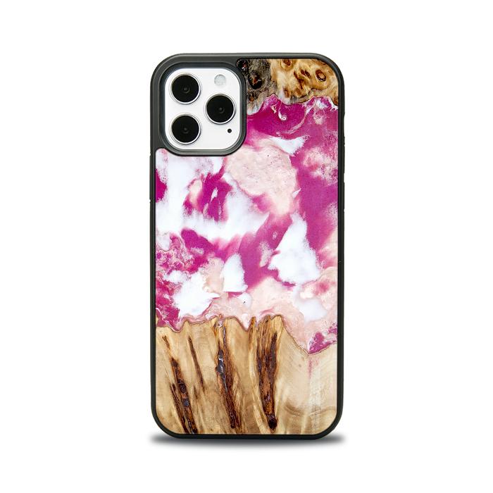 iPhone 12 Pro Handyhülle aus Harz und Holz - Synergy#D124