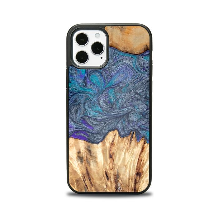 iPhone 12 Pro Handyhülle aus Harz und Holz - Synergy#D132