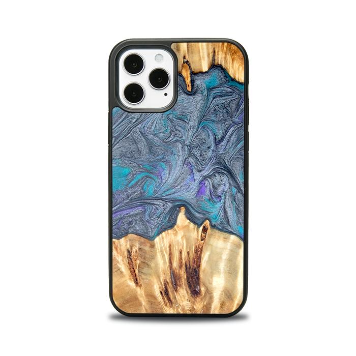 iPhone 12 Pro Handyhülle aus Harz und Holz - Synergy#D135