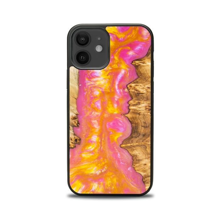 iPhone 12 Handyhülle aus Harz und Holz - SYNERGY#A20