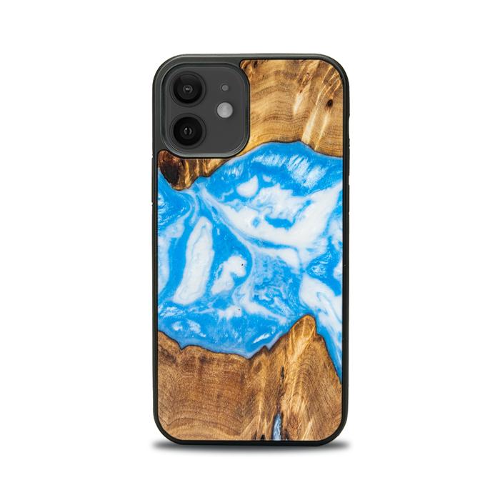 iPhone 12 Handyhülle aus Harz und Holz - SYNERGY#A29