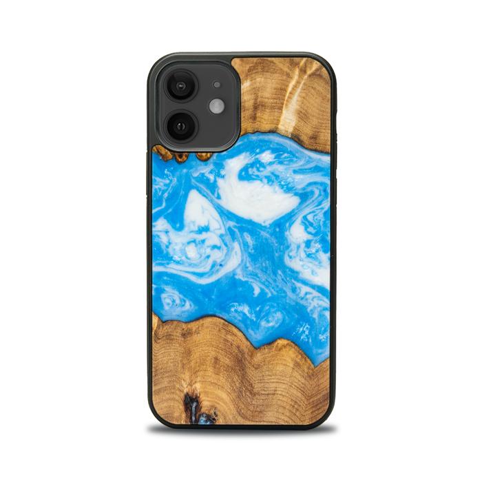 iPhone 12 Handyhülle aus Harz und Holz - SYNERGY#A32