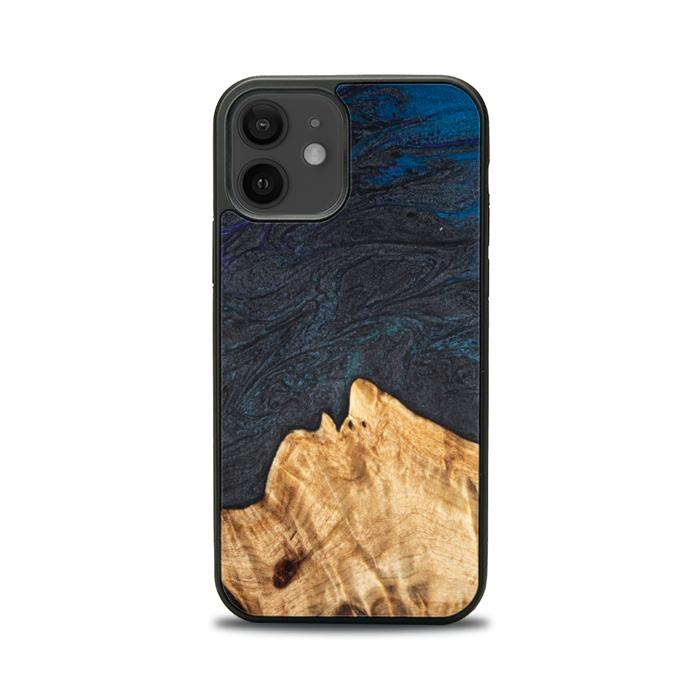 iPhone 12 Handyhülle aus Harz und Holz - Synergy#C5