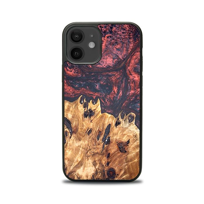 iPhone 12 Handyhülle aus Harz und Holz - Synergy#D118