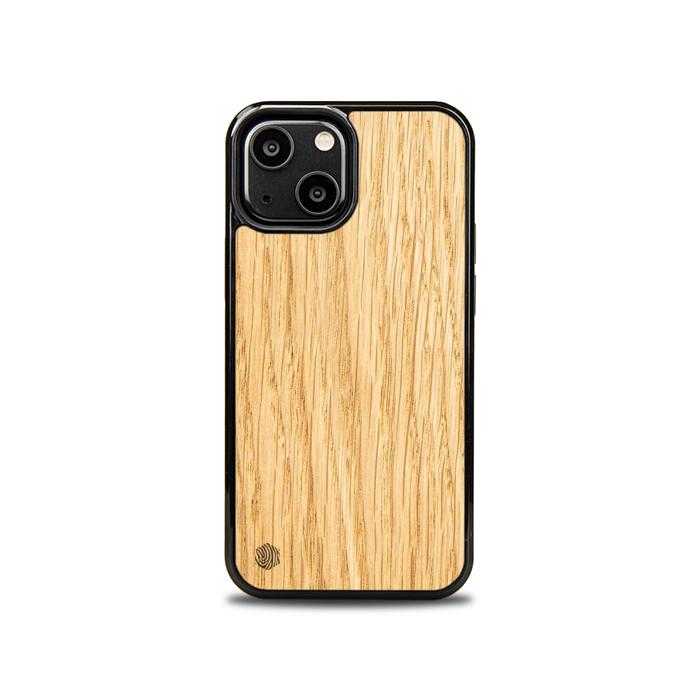 Oak iPhone 13 MINI Handyhülle aus Holz