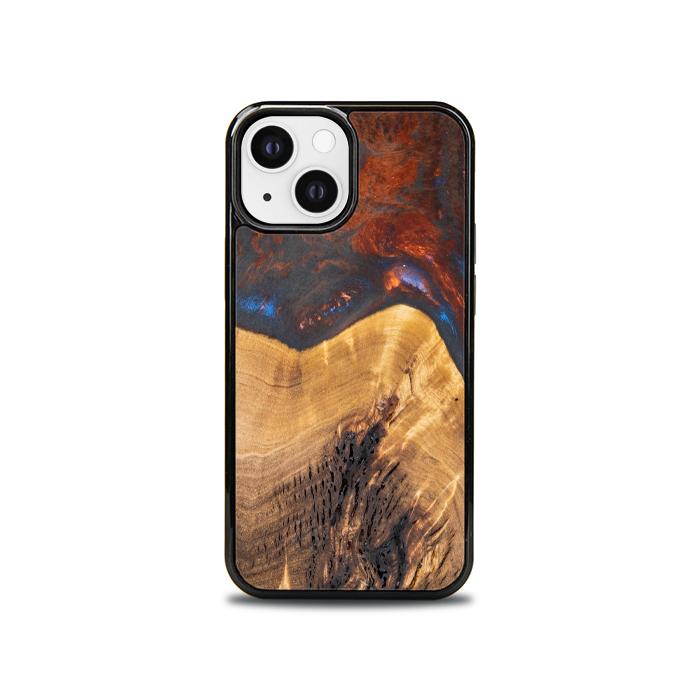 iPhone 13 Mini Handyhülle aus Harz und Holz - SYNERGY#A21
