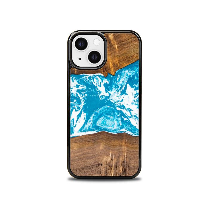 iPhone 13 Mini Handyhülle aus Harz und Holz - SYNERGY#A7