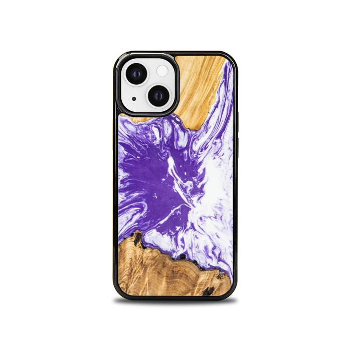iPhone 13 Mini Handyhülle aus Harz und Holz - SYNERGY#A79