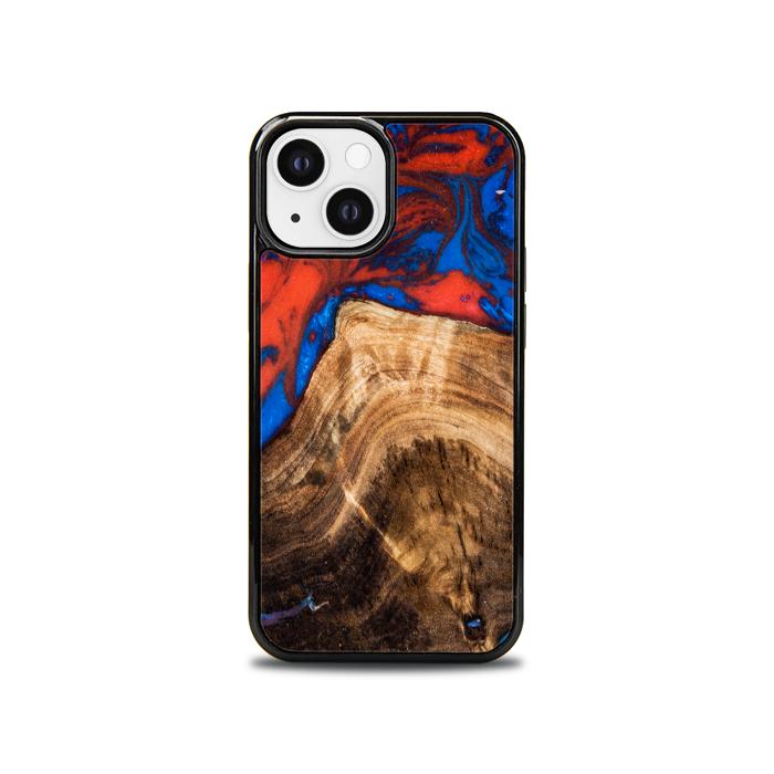 iPhone 13 Mini Handyhülle aus Harz und Holz - SYNERGY#A82