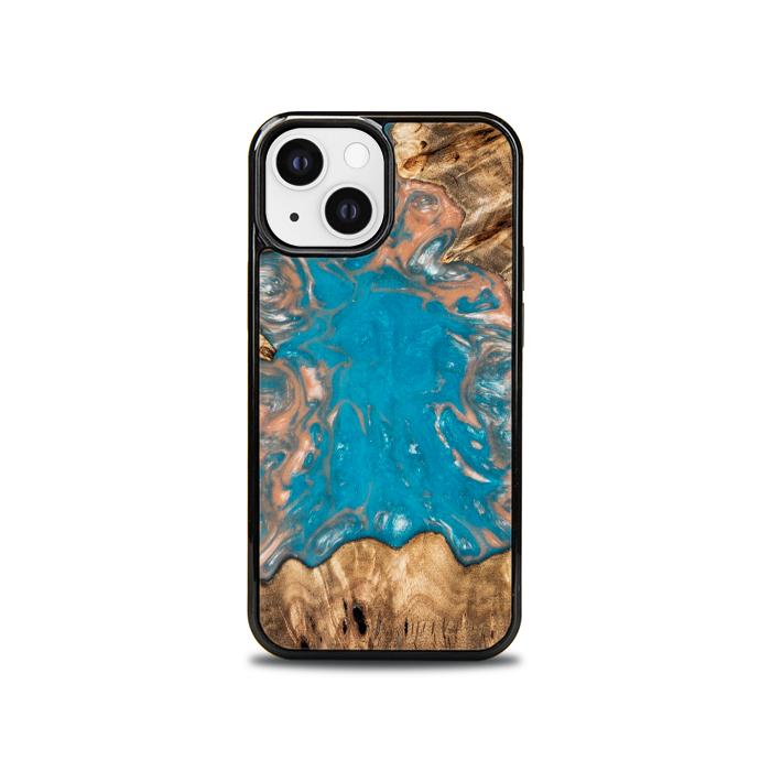 iPhone 13 Mini Handyhülle aus Harz und Holz - SYNERGY#A97