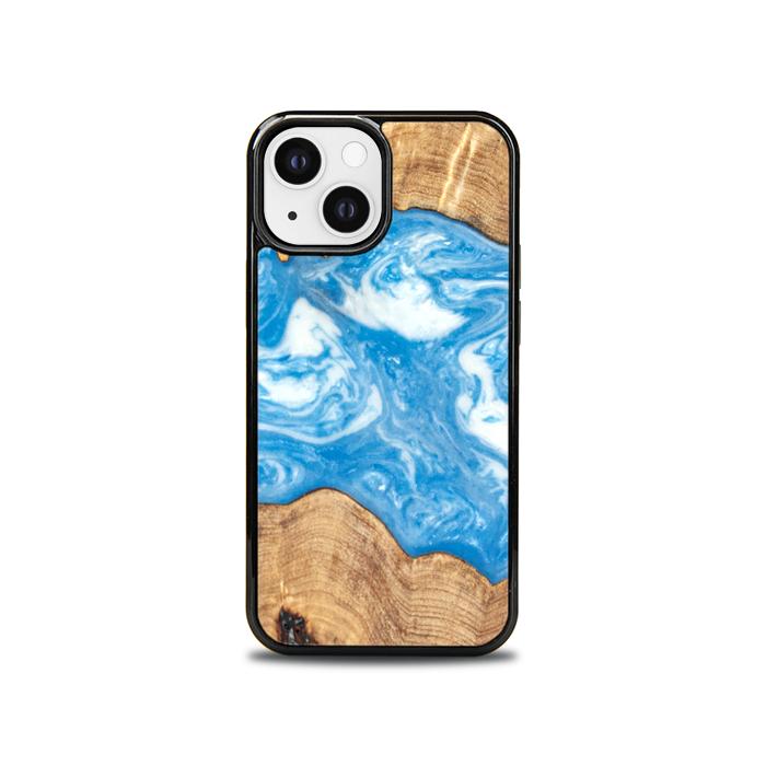iPhone 13 Mini Handyhülle aus Harz und Holz - SYNERGY#B03
