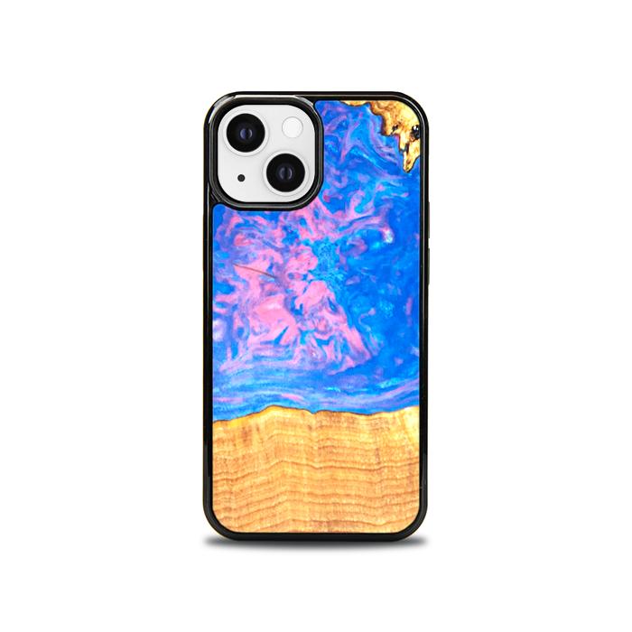 iPhone 13 Mini Handyhülle aus Harz und Holz - SYNERGY#B23
