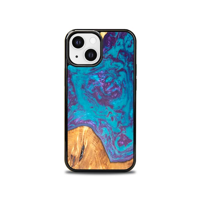 iPhone 13 Mini Handyhülle aus Harz und Holz - SYNERGY#B25