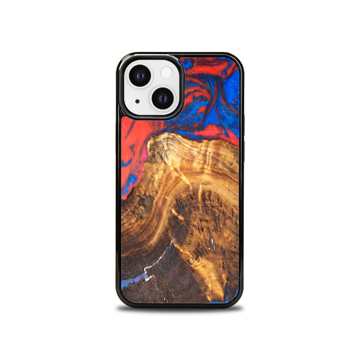iPhone 13 Mini Handyhülle aus Harz und Holz - SYNERGY#B31