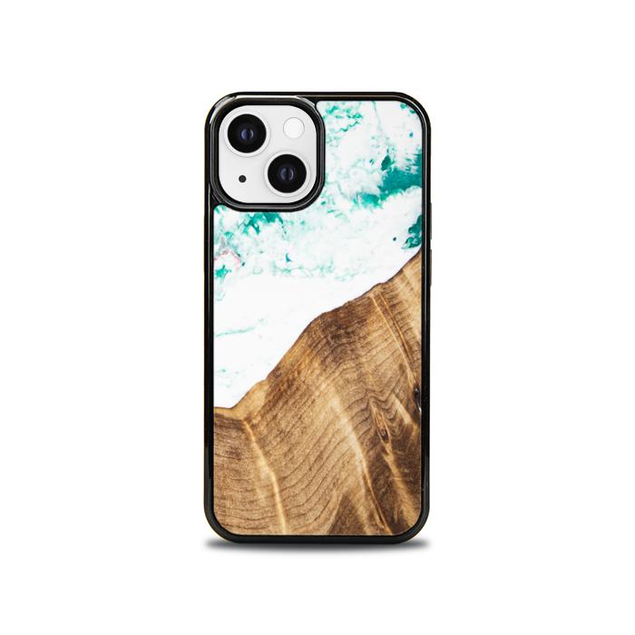 iPhone 13 Mini Handyhülle aus Harz und Holz - SYNERGY#C14