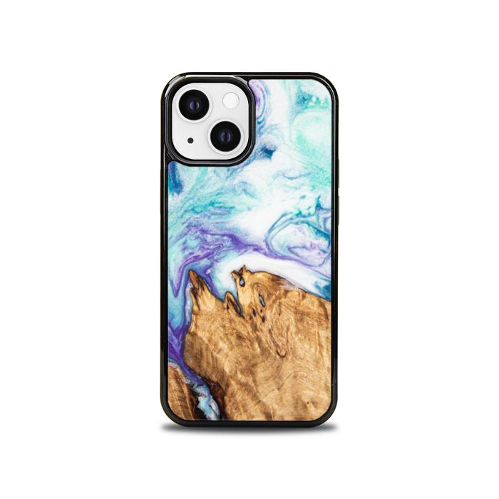 iPhone 13 Mini Handyhülle aus Harz und Holz - SYNERGY#C17