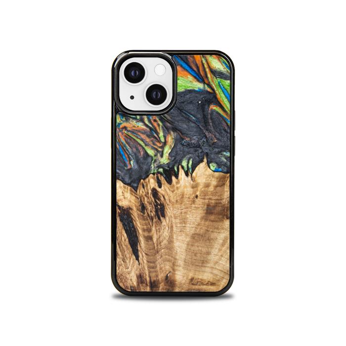 iPhone 13 Mini Handyhülle aus Harz und Holz - SYNERGY#C22