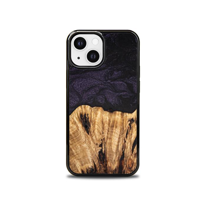 iPhone 13 Mini Handyhülle aus Harz und Holz - SYNERGY#C31