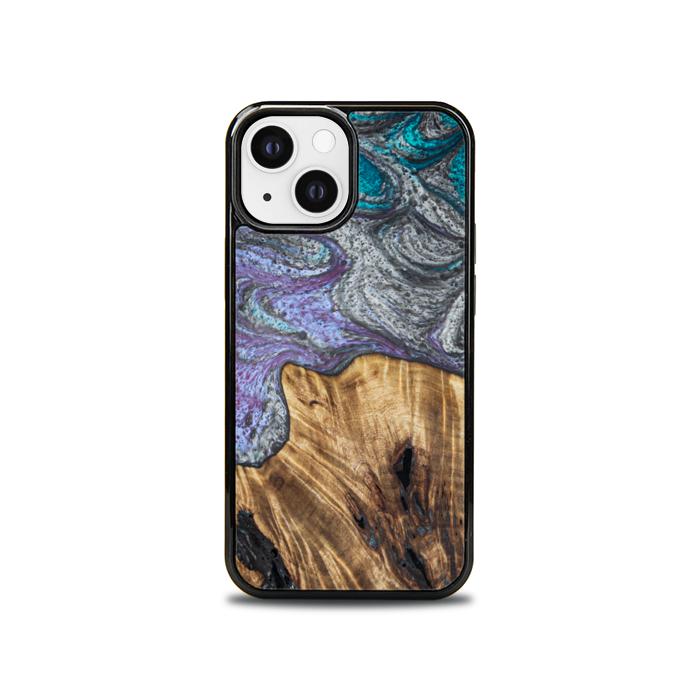 iPhone 13 Mini Handyhülle aus Harz und Holz - SYNERGY#C47
