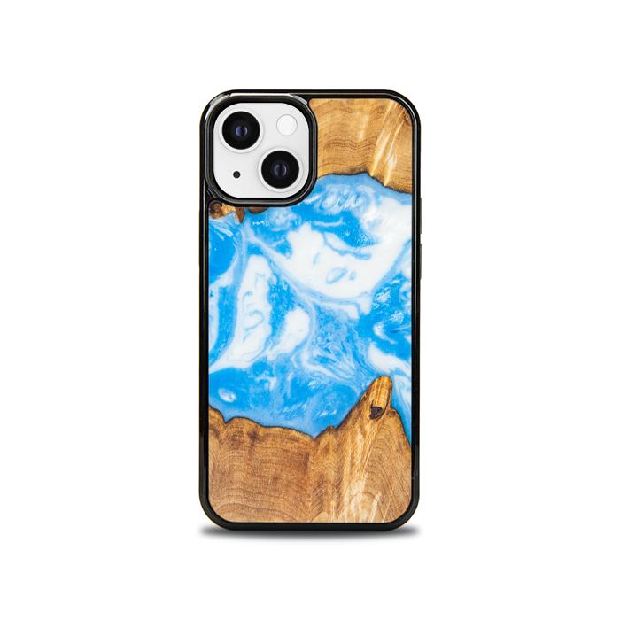iPhone 13 Mini Handyhülle aus Harz und Holz - Synergy#A34