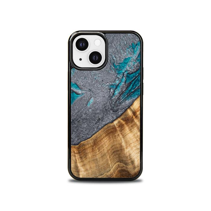 iPhone 13 Mini Handyhülle aus Harz und Holz - Synergy#C45