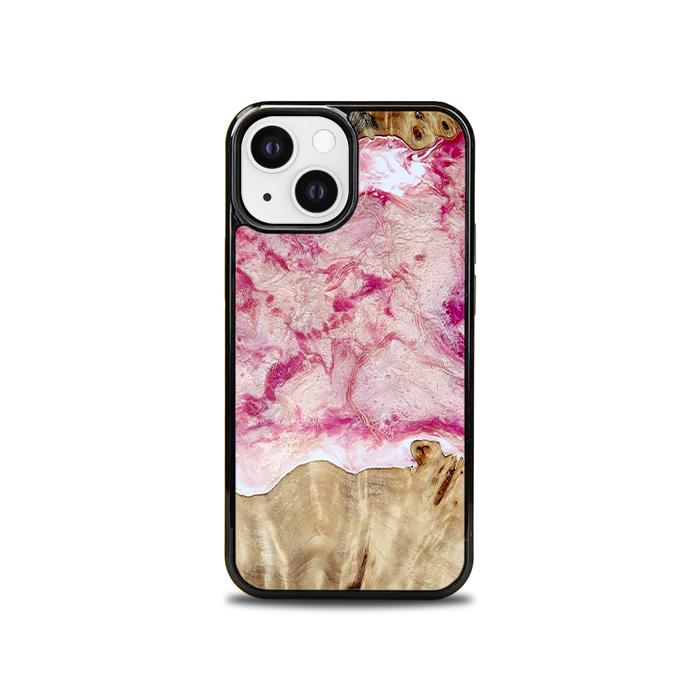 iPhone 13 Mini Handyhülle aus Harz und Holz - Synergy#D101