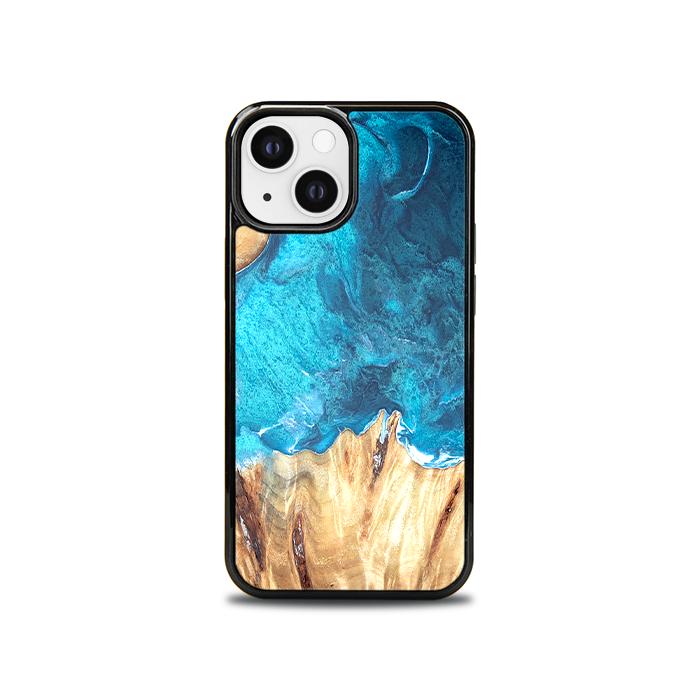 iPhone 13 Mini Handyhülle aus Harz und Holz - Synergy#D115