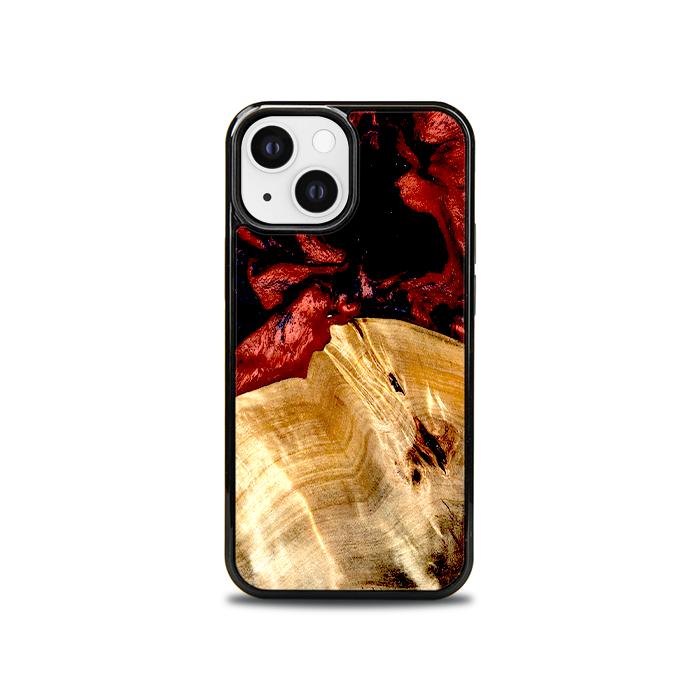 iPhone 13 Mini Handyhülle aus Harz und Holz - Synergy#D117