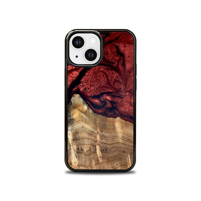 iPhone 13 Mini Handyhülle aus Harz und Holz - Synergy#D122