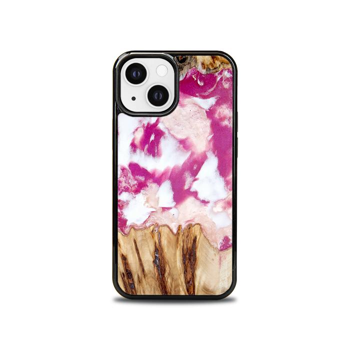 iPhone 13 Mini Handyhülle aus Harz und Holz - Synergy#D124