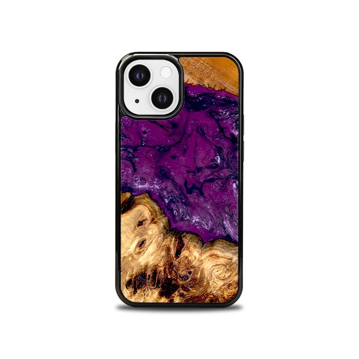 iPhone 13 Mini Handyhülle aus Harz und Holz - Synergy#D130