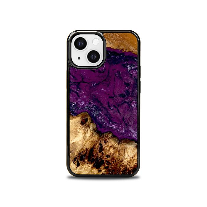 iPhone 13 Mini Handyhülle aus Harz und Holz - Synergy#D134
