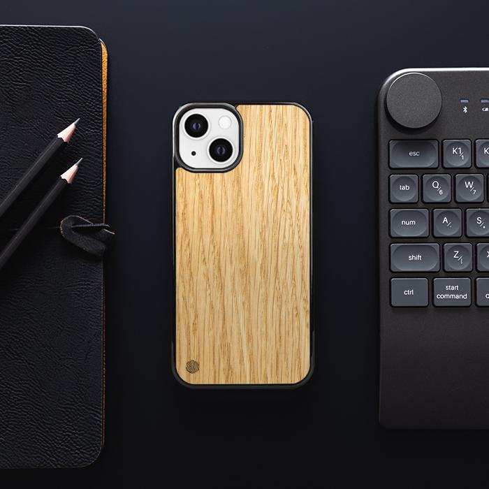 iPhone 13 Handyhülle aus Holz - Eiche