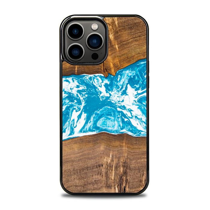 iPhone 13 Pro Max Handyhülle aus Harz und Holz - SYNERGY#A7