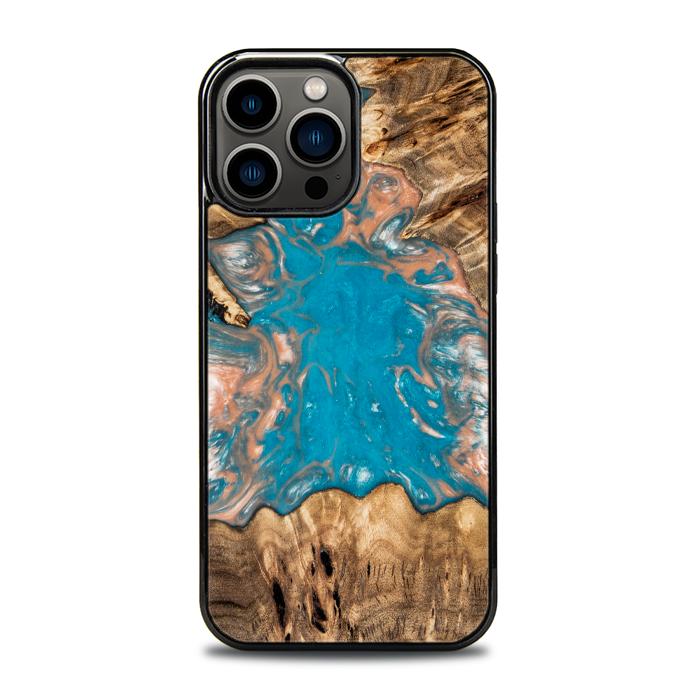 iPhone 13 Pro Max Handyhülle aus Harz und Holz - SYNERGY#A97