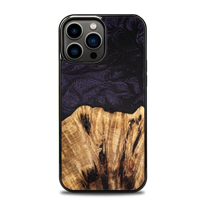 iPhone 13 Pro Max Handyhülle aus Harz und Holz - SYNERGY#C31
