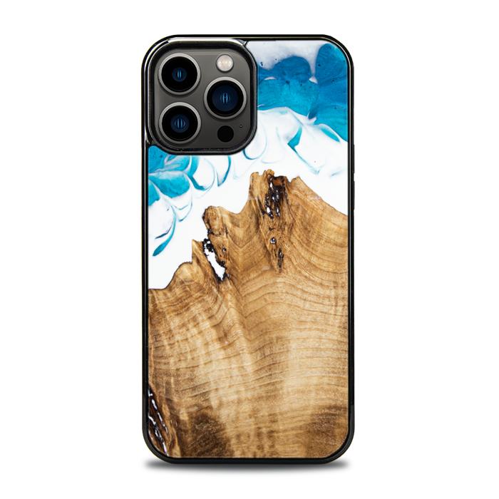iPhone 13 Pro Max Handyhülle aus Harz und Holz - SYNERGY#C41