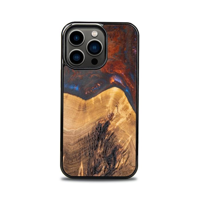 iPhone 13 Pro Handyhülle aus Harz und Holz - SYNERGY#A21