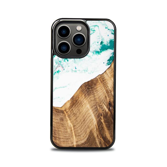 iPhone 13 Pro Handyhülle aus Harz und Holz - SYNERGY#C14