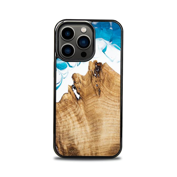 iPhone 13 Pro Handyhülle aus Harz und Holz - SYNERGY#C41