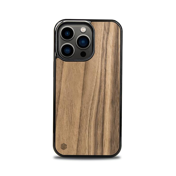 Walnut iPhone 13 PRO Handyhülle aus Holz
