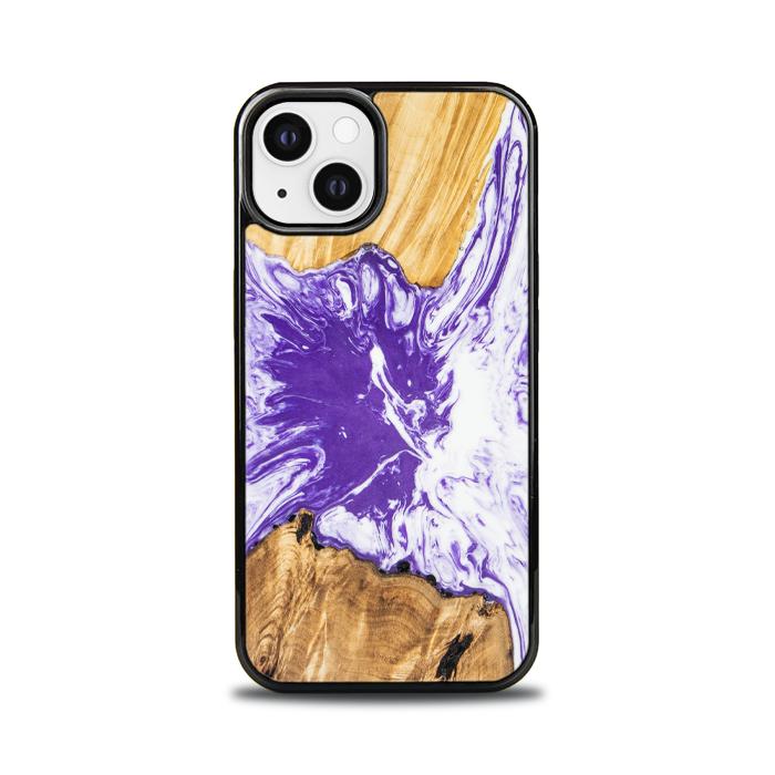 iPhone 13 Handyhülle aus Harz und Holz - SYNERGY#A79