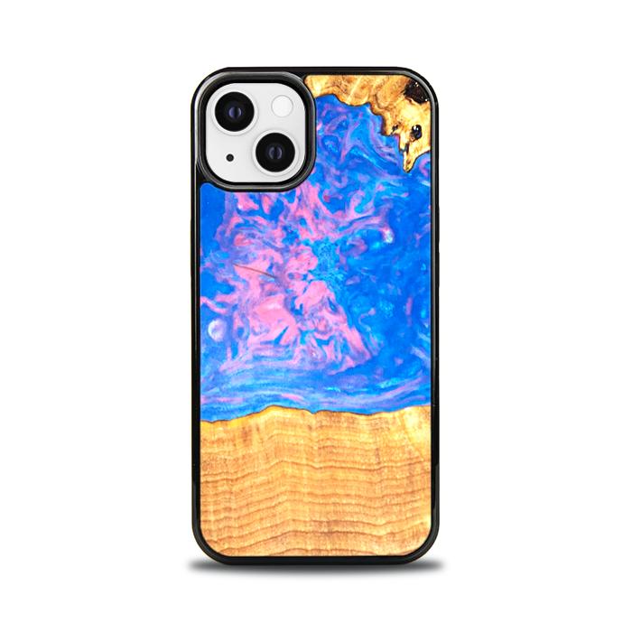 iPhone 13 Handyhülle aus Harz und Holz - SYNERGY#B23