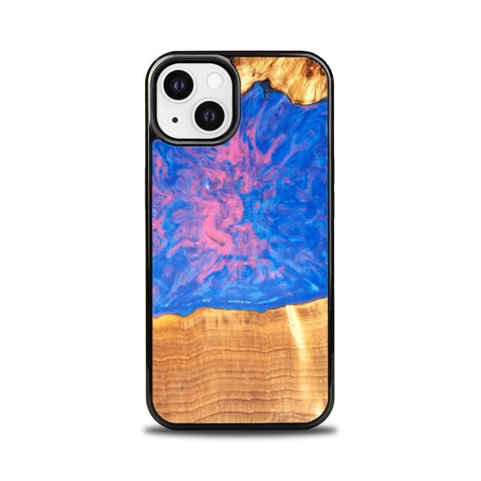 iPhone 13 Handyhülle aus Harz und Holz - SYNERGY#B29