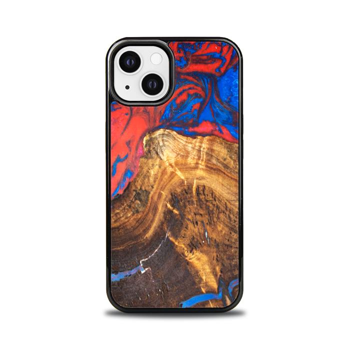 iPhone 13 Handyhülle aus Harz und Holz - SYNERGY#B31